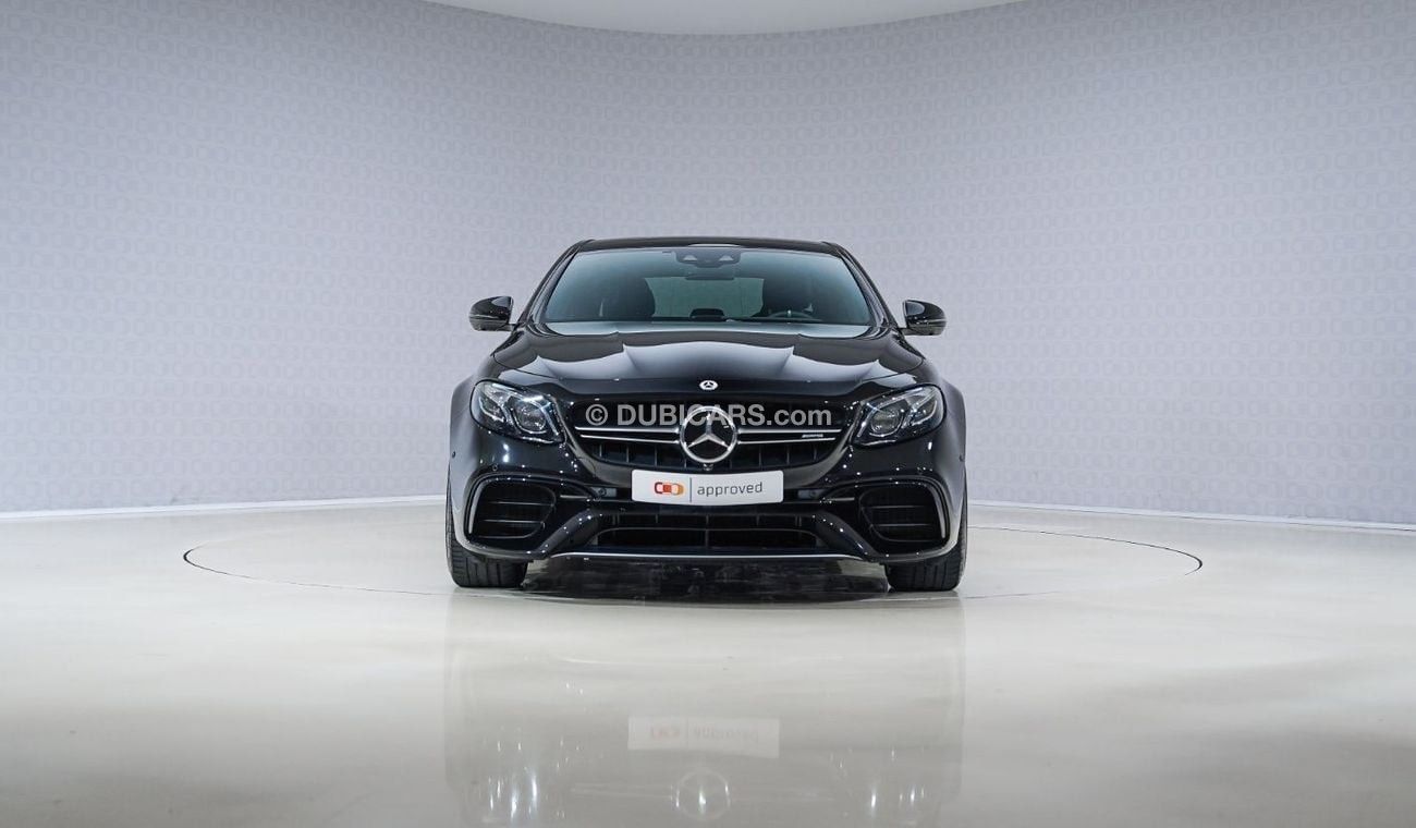 مرسيدس بنز E 63S AMG - AED 5,185 P/M - 2 Years Warranty