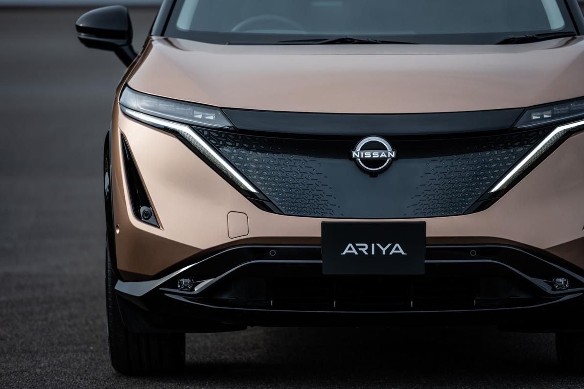 Nissan Ariya exterior - Front