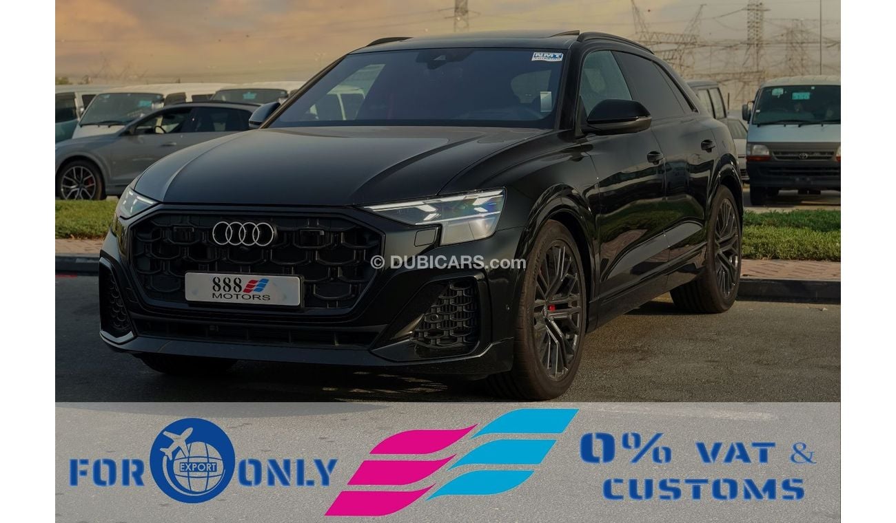 أودي Q8 2024 AUDI Q8 TFSI quatrro Black  4.0L 0Km