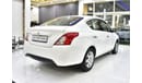 نيسان صني EXCELLENT DEAL for our Nissan Sunny ( 2022 Model ) in White Color GCC Specs