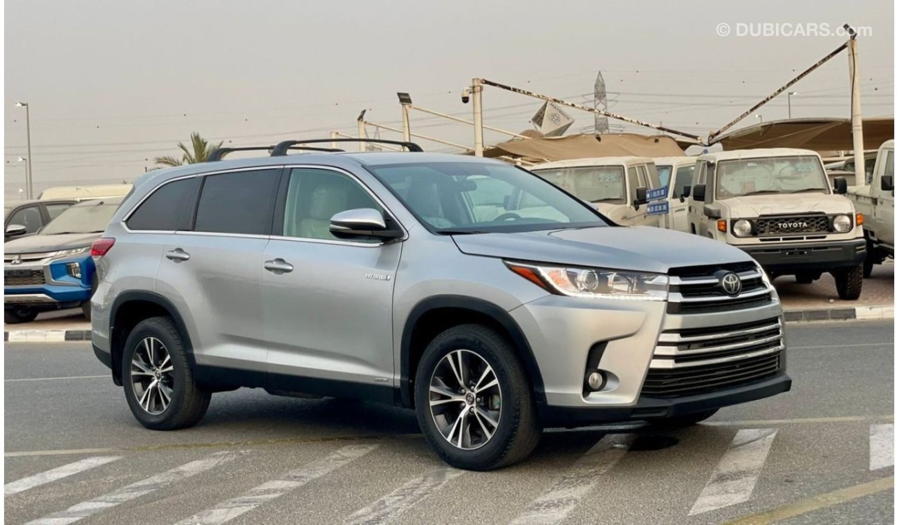 Toyota Highlander 2019 Toyota Highlander Hybrid Fuel 3.5L V6 - 4x4 AWD - MidOption+ Full 7 Leather Seat - Fully Servic