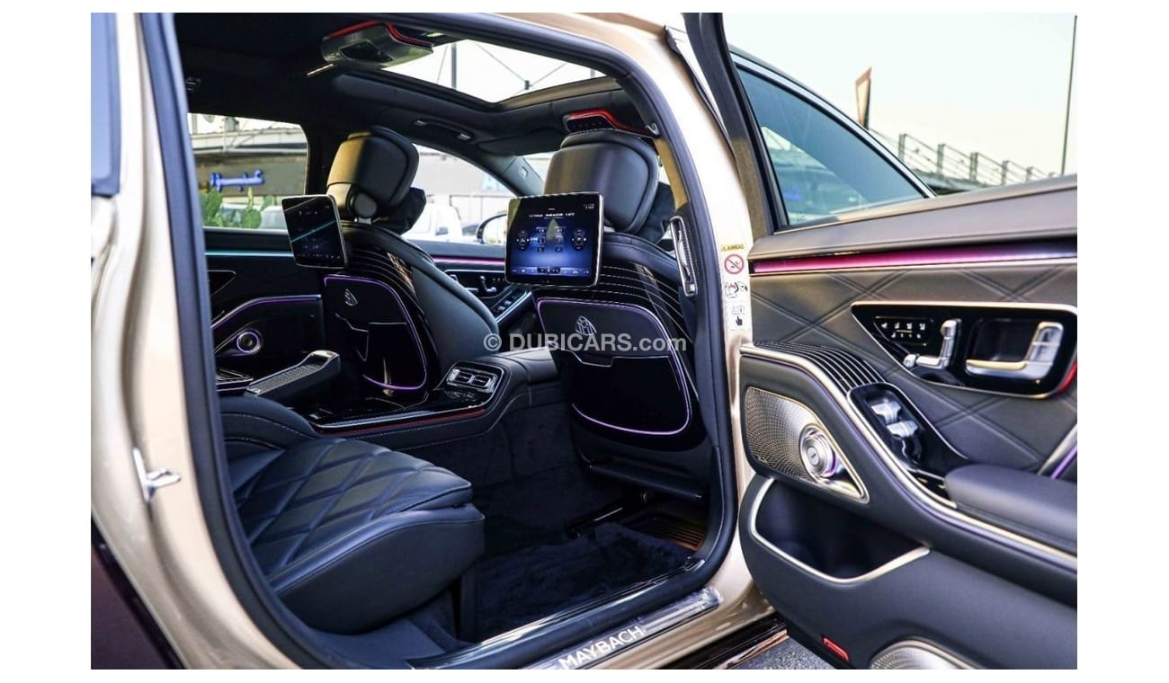 Mercedes-Benz S 680 2022 MBZ MB 6.0 S680 4MATIC - Rubellite Red inside Black | Export Only