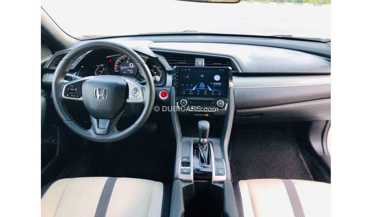 Honda Civic Coupe model 2018 car prefect condition inside and outside low mileage full electric control steering