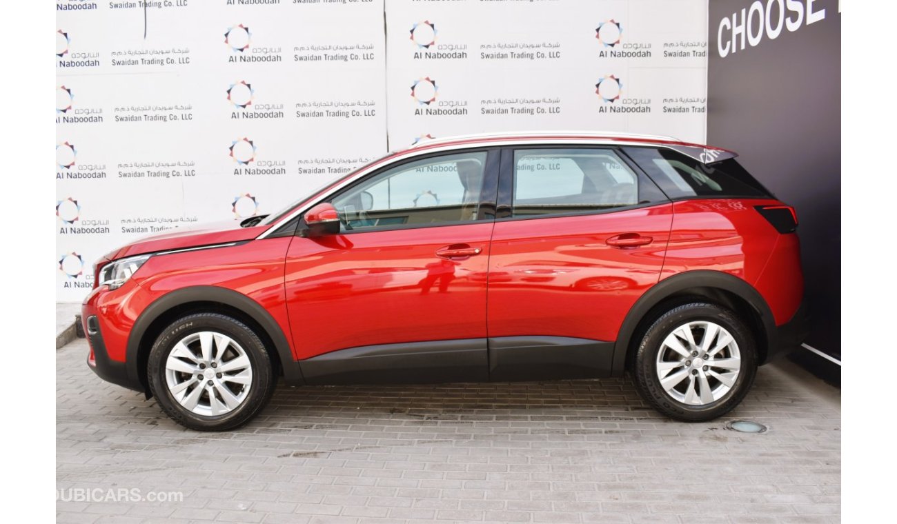 Peugeot 3008 AED 1119 PM | 1.6L ACTIVE GCC AUTHORIZED DEALER MANUFACTURER WARRANTY UP TO 2025 OR 100K KM