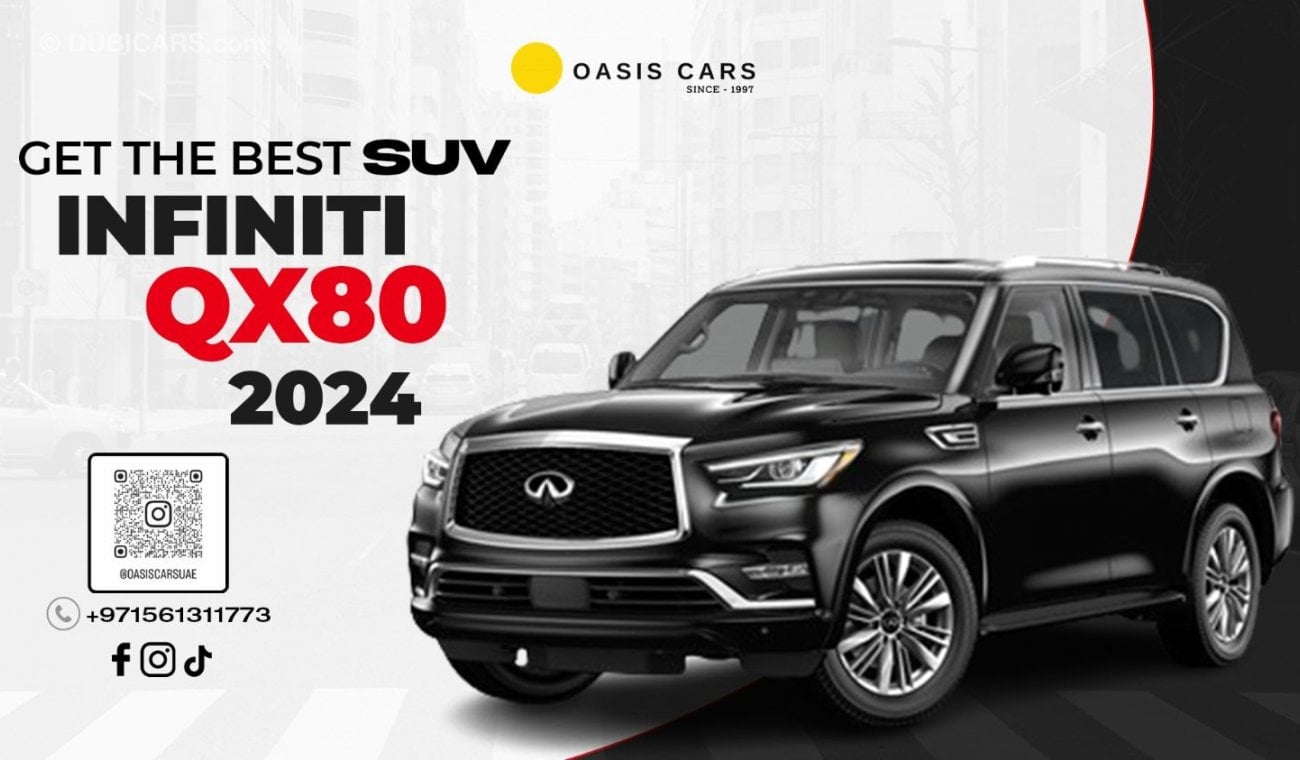 Infiniti QX80 ((Lowest Price)) Sensory ProActive GCC Specs For Export Only