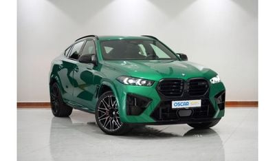 بي أم دبليو X6 M Competition 4.4L The Brand New 2025 BMW X6 M Competition – 617HP GCC Dealership Warranty Man Green M