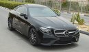 مرسيدس بنز E200 Coupe 2018, 2.0L V4 GCC, 0km with 2 Years Unlimited Mileage Warranty