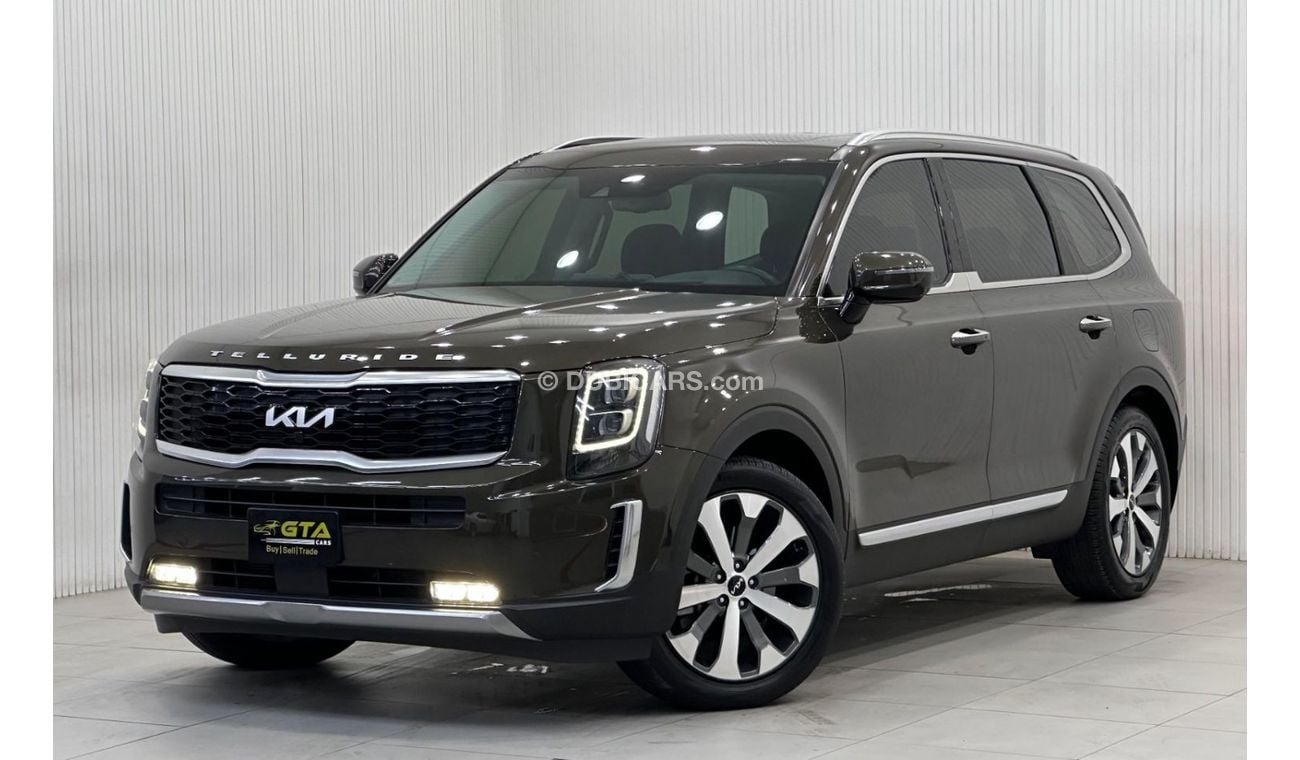 Kia Telluride 2022 KIA Telluride GT Line, Agency Warranty + Service Package, Full Service History, GCC