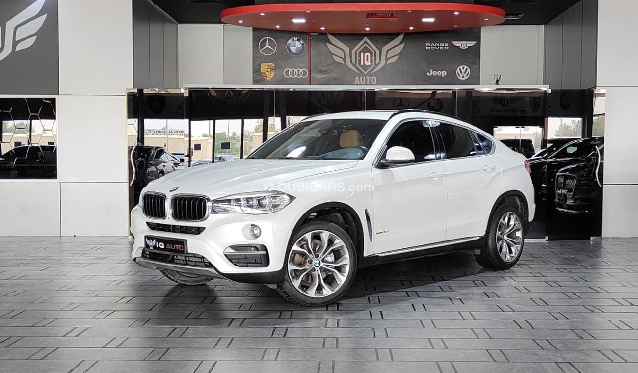 BMW X6 35i Exclusive AED 2,300 P.M | 2015 BMW X6 XDRIVE 35i | GCC | 360* CAMERAS  EXCLUSIVE WITH SUNROOF |