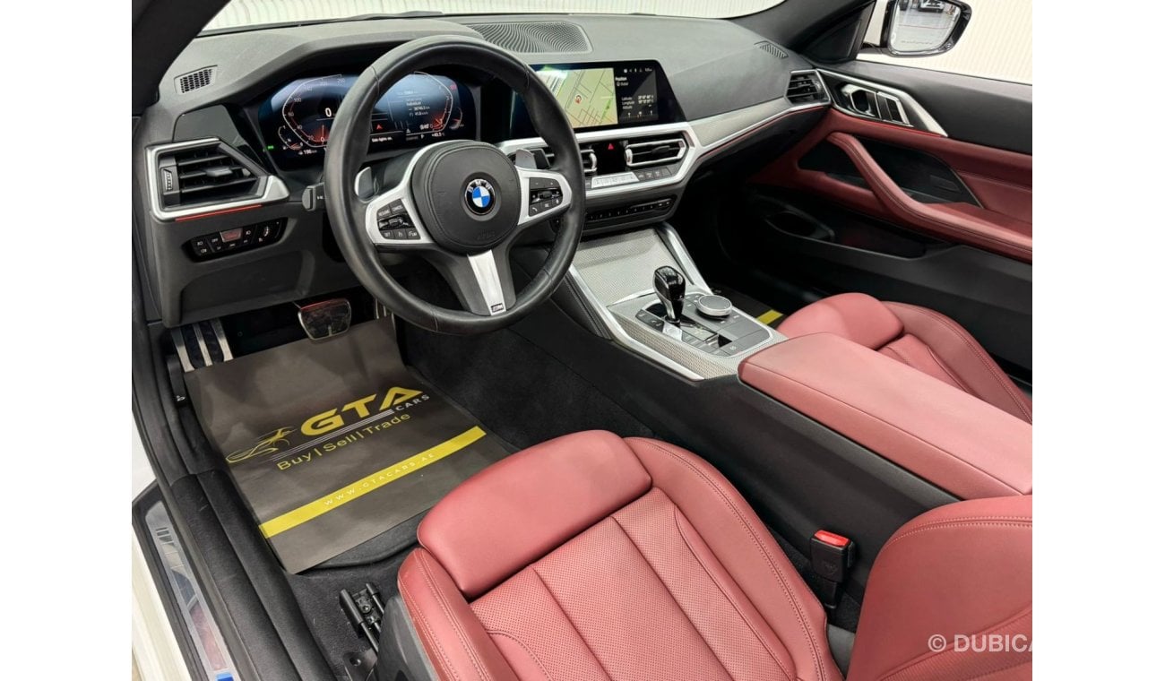 BMW 420i Std 2022 BMW 420i M-Sport Coupe, March 2027 BMW Warranty + Service Pack, Low Kms, GCC