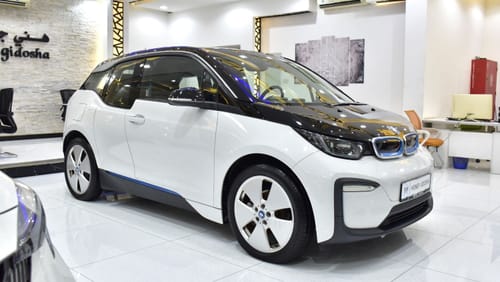 بي أم دبليو i3 EXCELLENT DEAL for our BMW i3 eDrive ( 2019 Model ) in White & Black Color GCC Specs