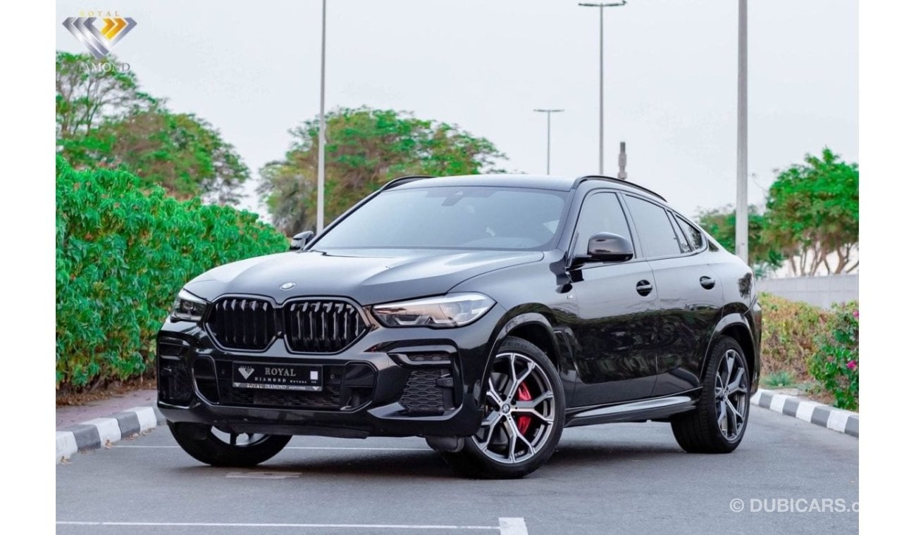 بي أم دبليو X6 xDrive 40i BMW X6 X Driver 40i M kit 2022 GCC Under Warranty and Free Service From Agency