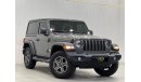 Jeep Wrangler 2020 Jeep Wrangler JL Sport, Jeep Warranty + Service Contract, GCC