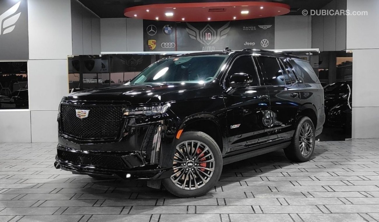 كاديلاك إسكالاد AED 10,300 P.M | 2023 CADILLAC ESCALADE V SERIES 682 HP | 7 SEATS | GCC | AGENCY WARRANTY