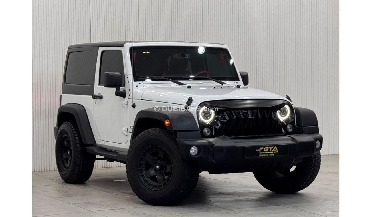 جيب رانجلر Sport 3.6L A/T 2015 Jeep Wrangler Sport, Service History, Excellent Condition, GCC