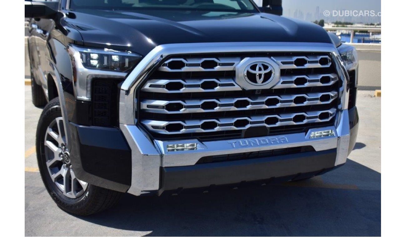 تويوتا تاندرا 2023 TOYOTA TUNDRA CREWMAX PLATINUM 1794 V6 3.5L TURBO 4WD 5 SEAT AT