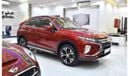 Mitsubishi Eclipse Cross EXCELLENT DEAL for our Mitsubishi Eclipse Cross ( 2018 Model ) in Red Color GCC Specs