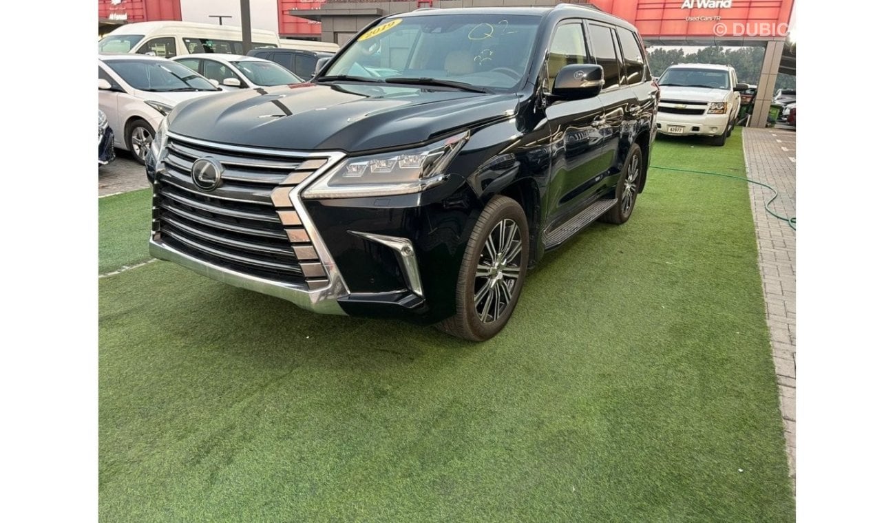 Lexus LX570 Sport black and beige