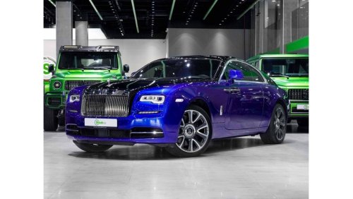 Rolls-Royce Wraith Std 2021 WRAITH - DEALERS WARRANTY 2 YEARS CONTRACT SERVICE -HEAVY BESPOKE -LIKE N