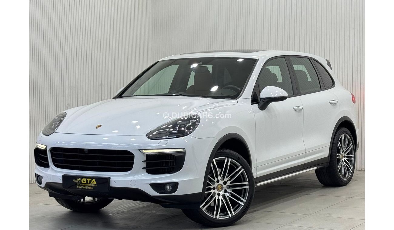 Porsche Cayenne S 3.6L 2016 Porsche Cayenne S, Full Service History, Carbon Fiber Package, Very Low Kms, GCC