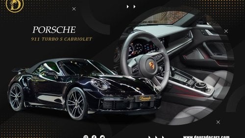 بورش 911 توربو S Cabriolet | Brand New | 2023 | Fully Loaded | 3.7L | 640 HP | Negotiable Price