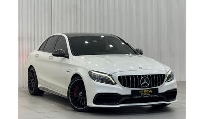 مرسيدس بنز C 63S AMG AMG 2021 Mercedes Benz C63s AMG, 2026 Mercedes Warranty, Carbon Fiber Package, Full Options, GCC