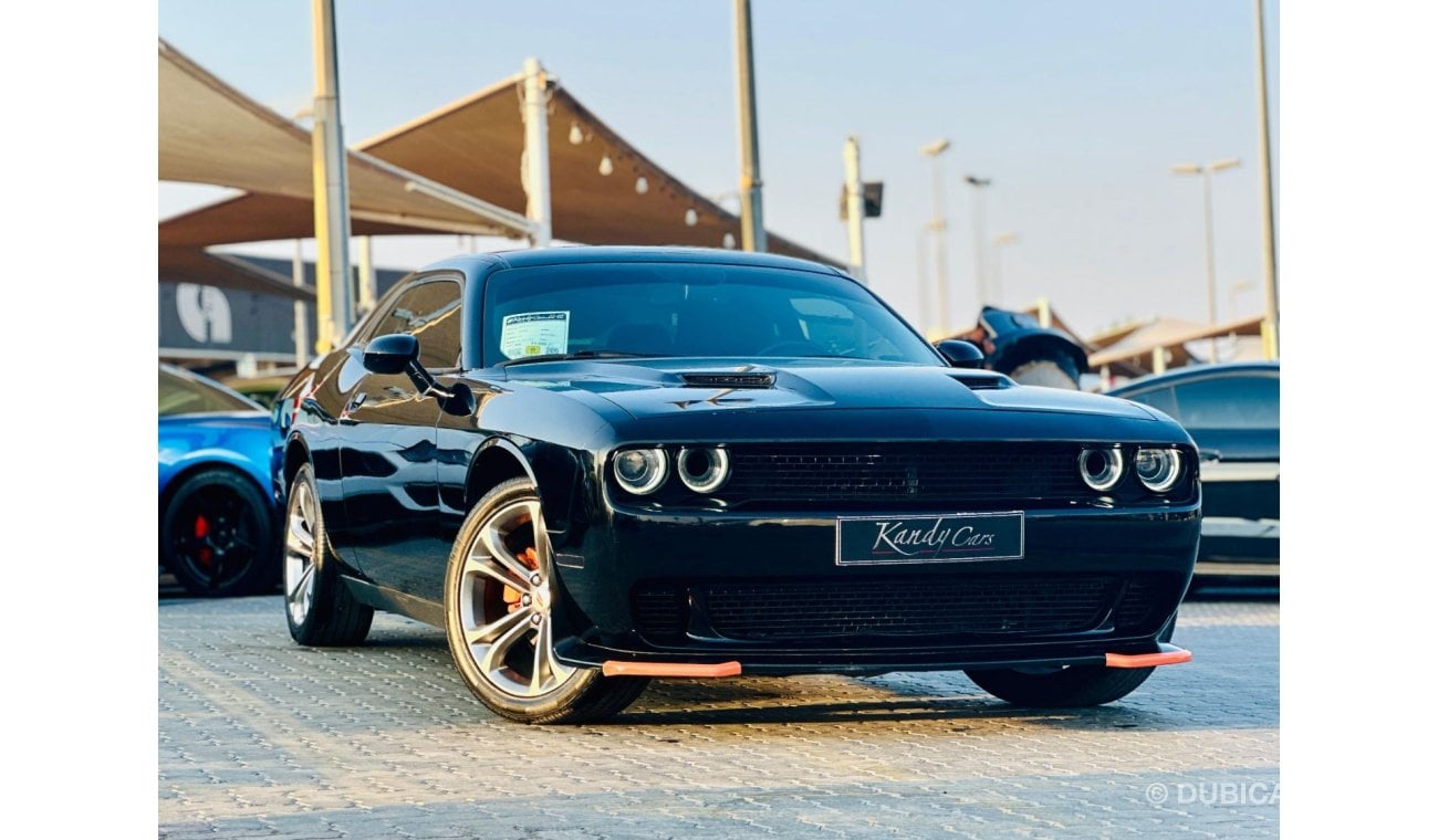 Dodge Challenger SXT 3.6L | Monthly AED 1170/- | 0% DP | Blindspot | Cruise Control | Touch Screen | # 06354