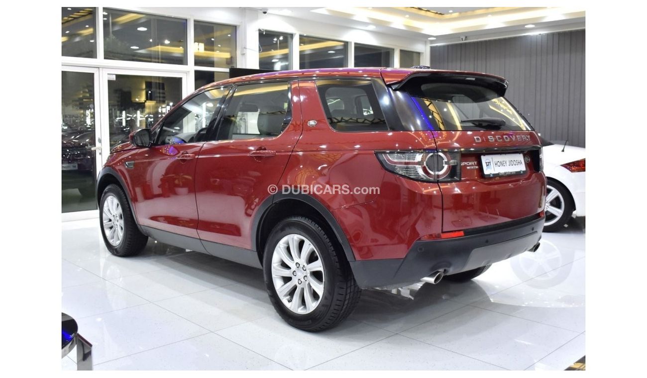 لاند روفر دسكفري سبورت EXCELLENT DEAL for our Land Rover Discovery Sport SE Si4 ( 2016 Model ) in Red Color GCC Specs