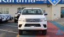 Toyota Hilux 2.4Ltr-DIESEL-M/T SINGLE CAB 4WD 2 Door 3 Seater 17inch Wheel-Power Window-Power Mirror