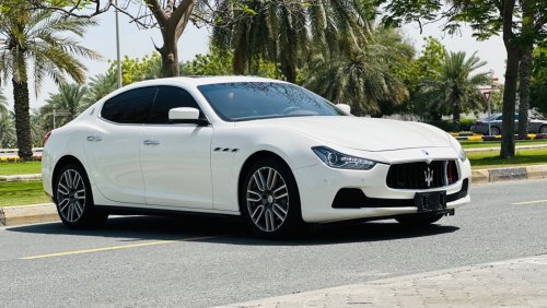 Maserati Ghibli Std MASERATI GHIBLI MODEL 2016 GCC SPACE FULL OPTION 2 KEYS