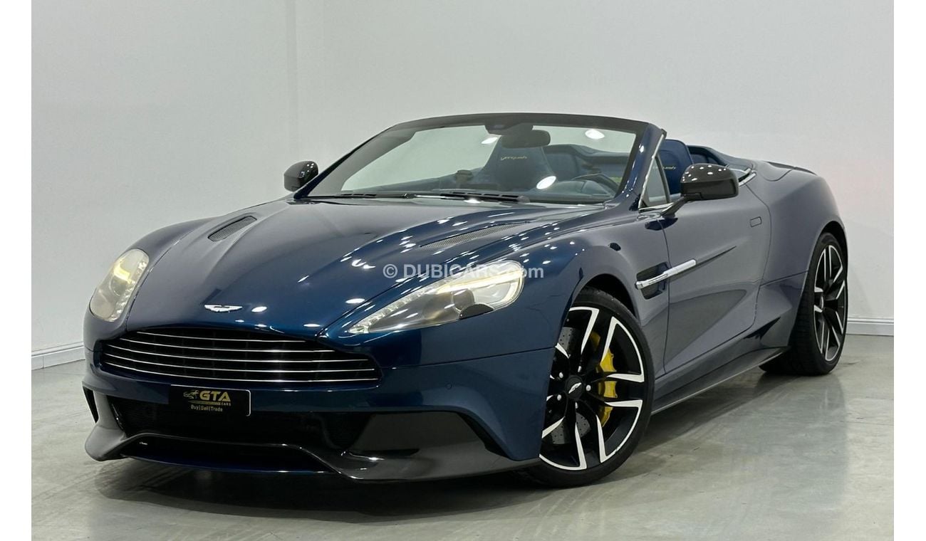 Aston Martin Vanquish Volante 6.0L 2015 Aston Martin Vanquish Volante V12 Convertible, May 2025 Aston Martin Warranty, Low