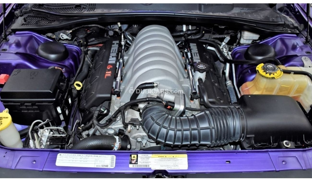 دودج تشالينجر EXCELLENT DEAL for our Dodge Challenger SRT8 6.1 HEMI ( 2010 Model ) in Purple / Violet Color GCC Sp