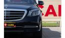 Mercedes-Benz S 560 Std 4.0L (463 HP) Mercedes-Benz S560 2019 Japanese Spec under Warranty with Flexible Down-Payment.