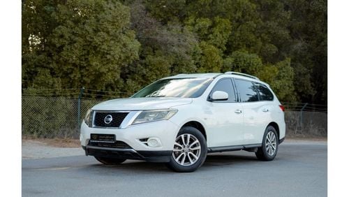 Nissan Pathfinder S 3.5L (260 HP) 4WD 2015 | NISSAN PATHFINDER | 4WD S V6 | FULL NISSAN SERVICE HISTORY | GCC SPECS |