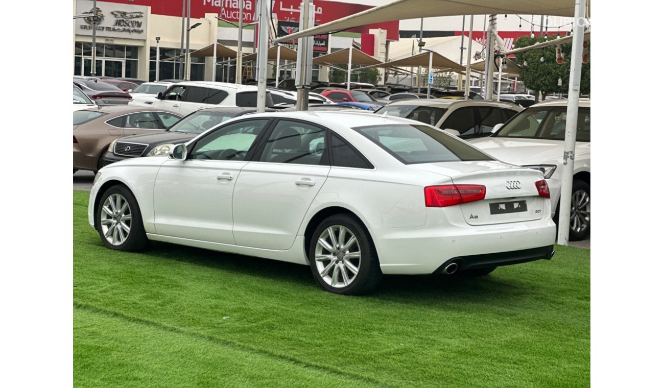 Audi A6 TFSI S-Line MODEL 2014 GCC CAR PERFECT CONDITION INSIDE AND OUTSIDE FULL OPTION SUN ROOF LEATHER SEA