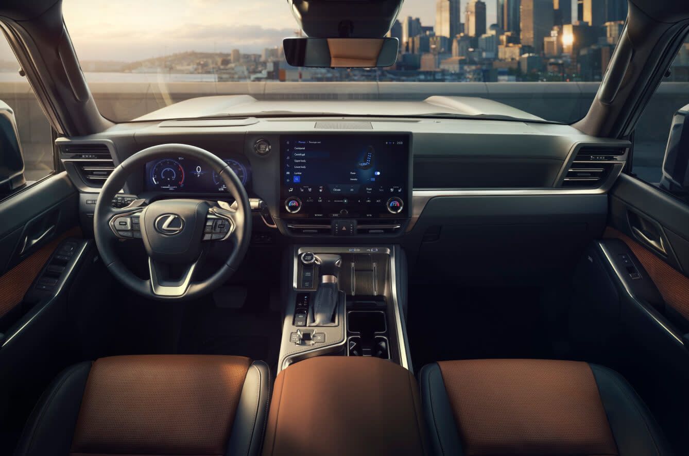 Lexus GX550 interior - Cockpit