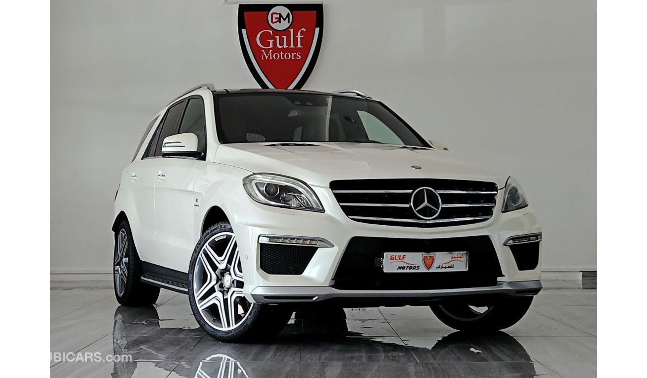 مرسيدس بنز ML 63 AMG Mercedes-Benz ML 63 AMG 5.5L-8CYL-Excellent Condition GCC Specs