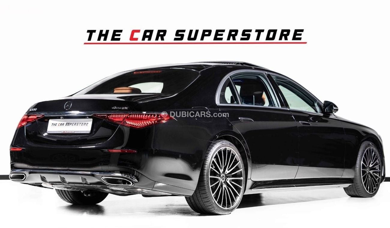 Mercedes-Benz S 580 4MATIC Exclusive 4.0L 2024-MERCEDES BENZ S580 4MATIC AMG LINE LWB-GCC-SERVICE CONTRACT AND WARRANTY