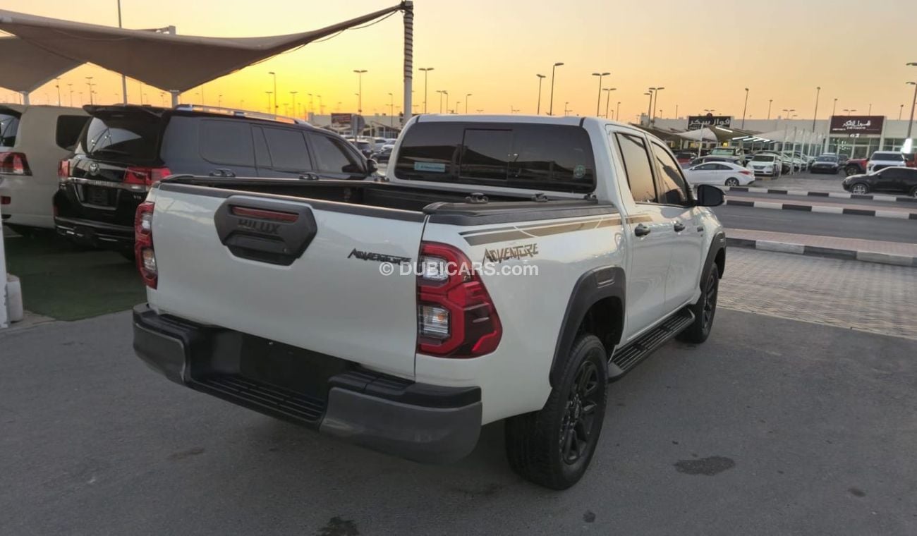 تويوتا هيلوكس DC TRD 4.0L 4WD Toyota Hilux Adventure 2021 6 cylinder engine 4.0 full option clean car without acci