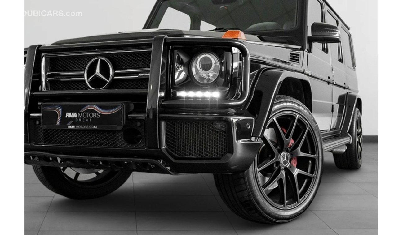 مرسيدس بنز G 63 AMG 2016 Mercedes-Benz G63 / W463 Edition / Full-Service History