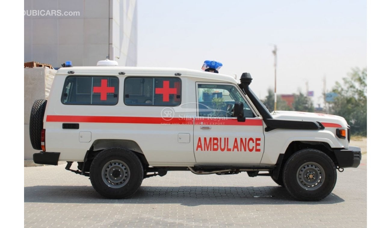 تويوتا لاند كروزر هارد توب LHD LC78 4.2L DSL V6 4WD 3DR AMBULANCE MT 2024MY