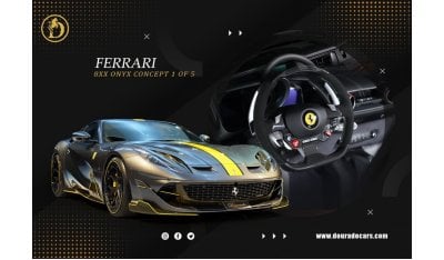 Ferrari 812 Superfast Onyx 8XX | 1 of 5 | 3-Year Warranty and Service, 1-Month Special Price Offer