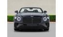 Bentley Continental GTC 6.0L 6.0 W12 GTC Speed Convertible RIGHT HAND DRIVE