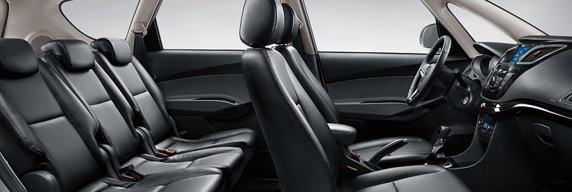 JAC J6 interior - Seats