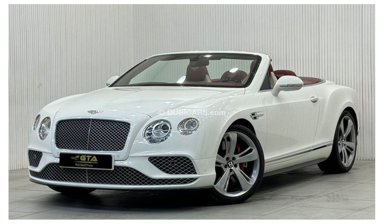 Bentley Continental GTC 2016 Bentley Continental GTC V8S Convertible, Full Service History, Excellent Condition, GCC