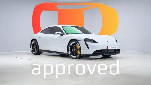 بورش تايكان توربو S - Warranty until Jan 2026 - Approved Prepared Vehicle