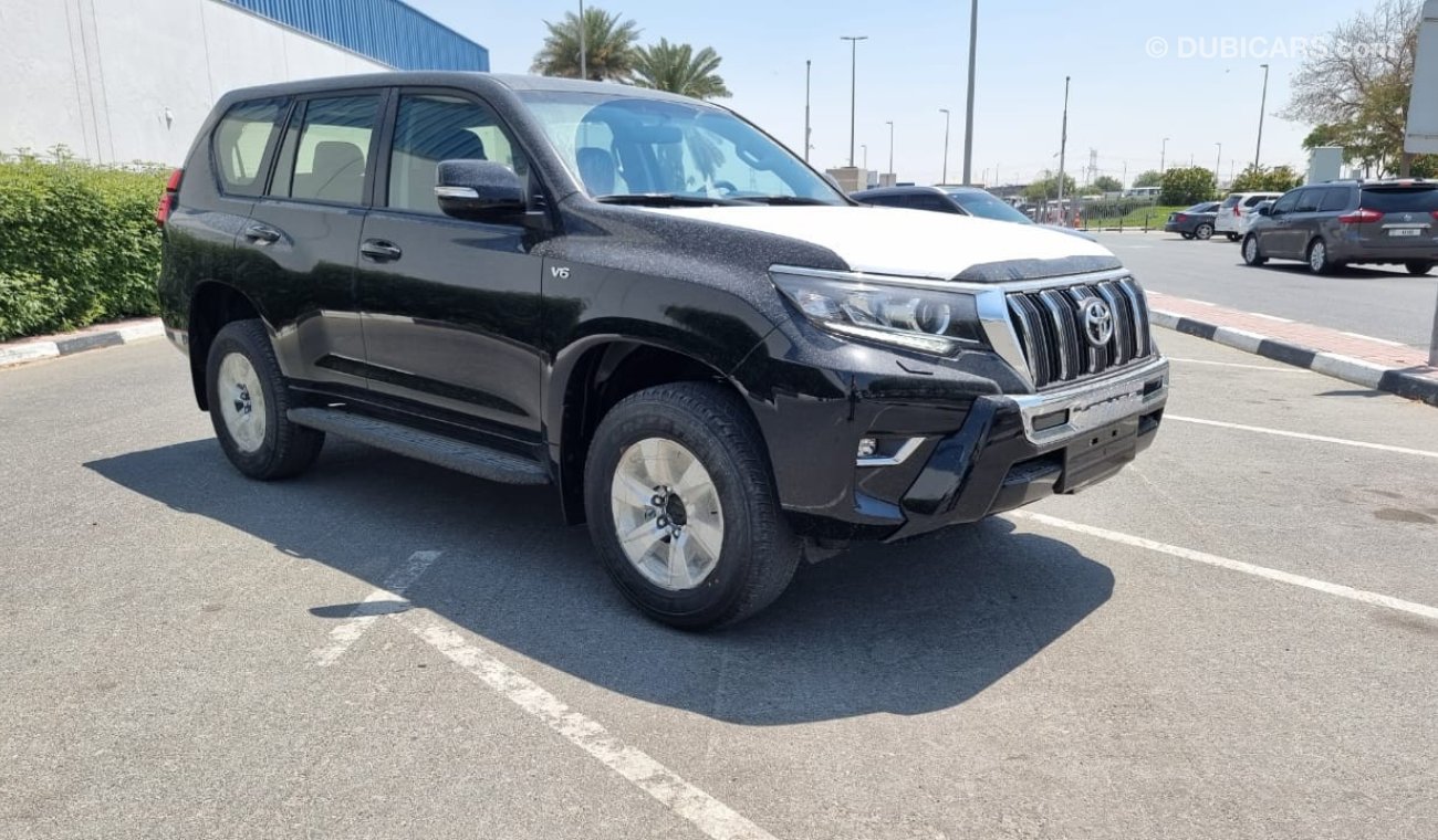 تويوتا برادو TXL 4.0L Petrol. 4WD Cool Box, Sunroof, Black 2023MY