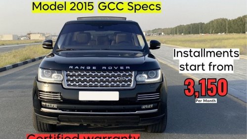 لاند روفر رانج روفر فوج اوتوبيوجرافي GCC Specs | 2015 model | V8 engine | Autobiography