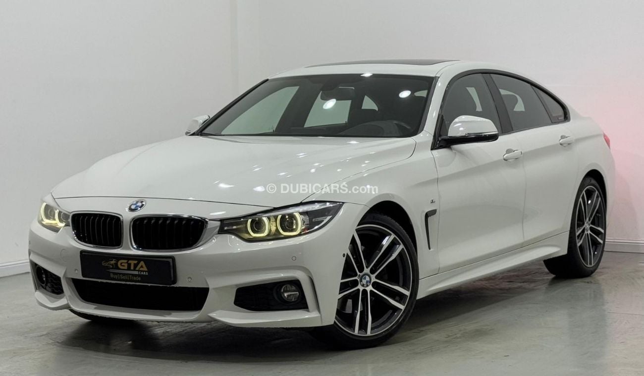 BMW 430i M Sport 2.0L 2018 BMW 430i M-Sport, October 2025 BMW Warranty + Service Pack, Low Kms, GCC