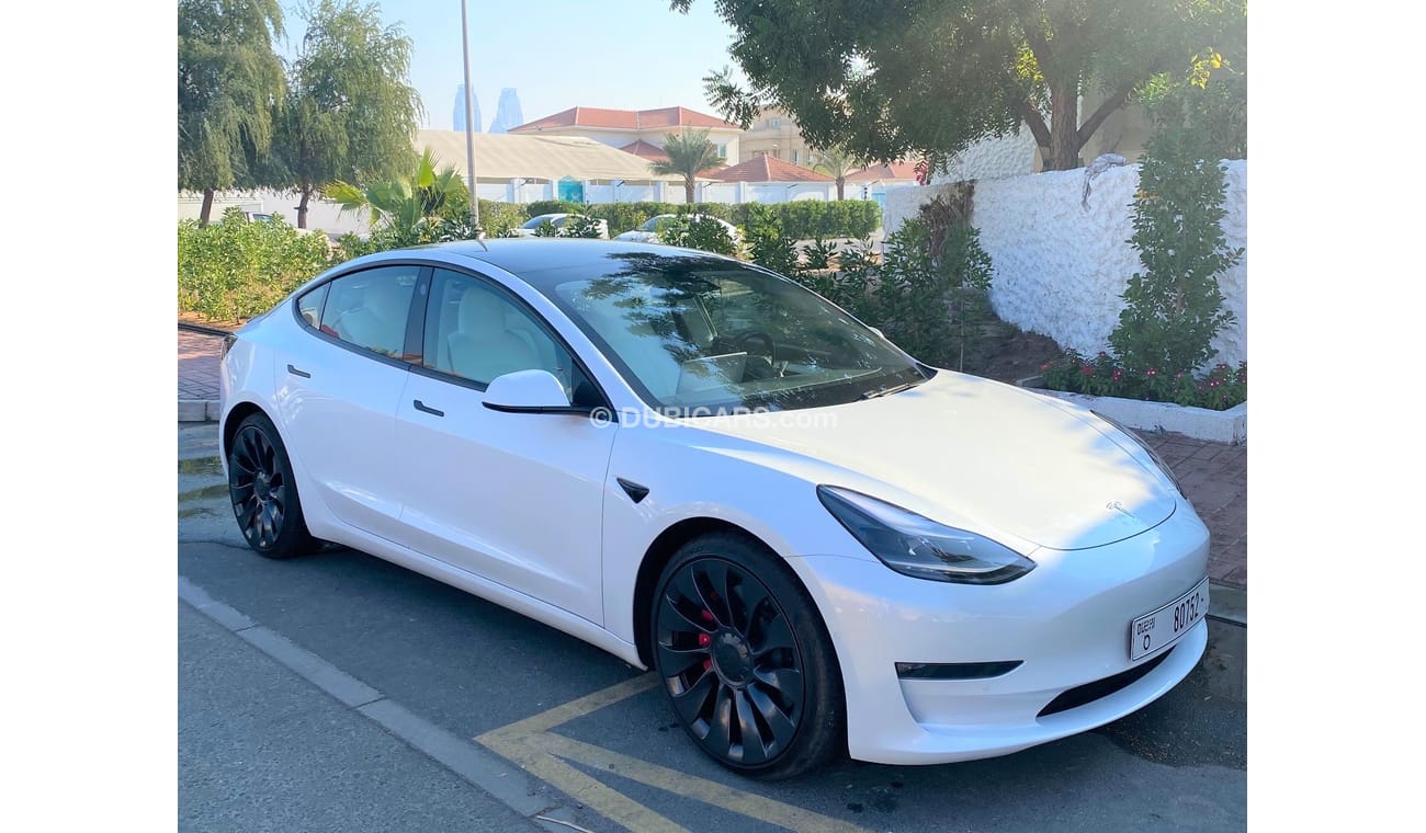 Used Tesla Model 3 Performance GCC Full Option 2021 For Sale In Dubai ...